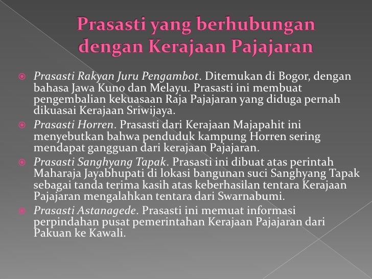 Kerajaan pajajaran