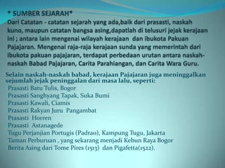 Sejarah Kerajaan pajajaran | PPT