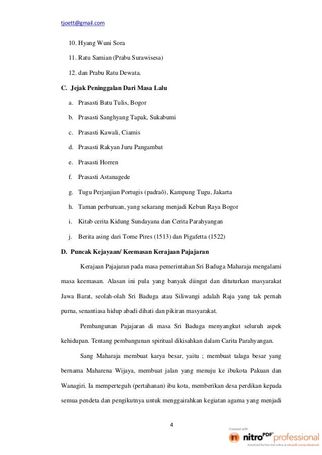 Kerajaan pajajaran