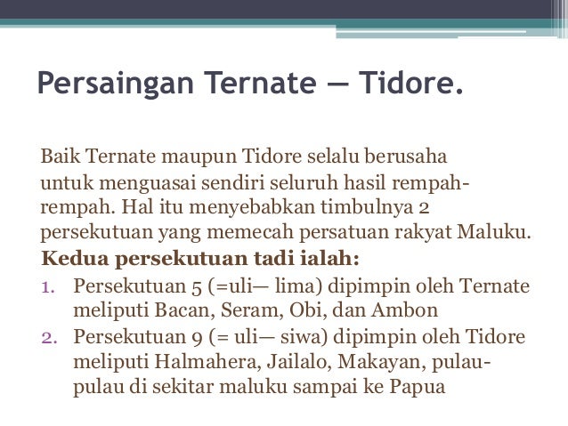 Kerajaan Ternate