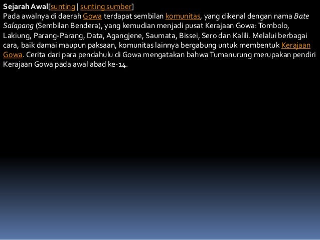 Kerajaan gowa tallo, ternate, tidore