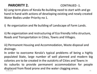 Kerala flood and after. 300918 | PDF