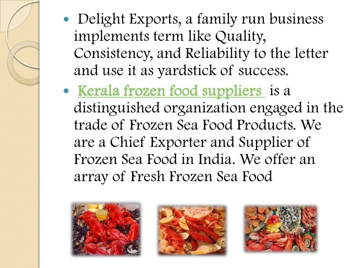 Frozen Food Business Supplier - 3000 List Suplier