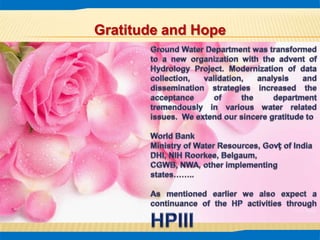 Gratitude and Hope
 