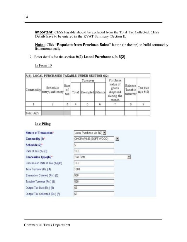 kerala vat efiling kerala vat efiling, Invoice examples
