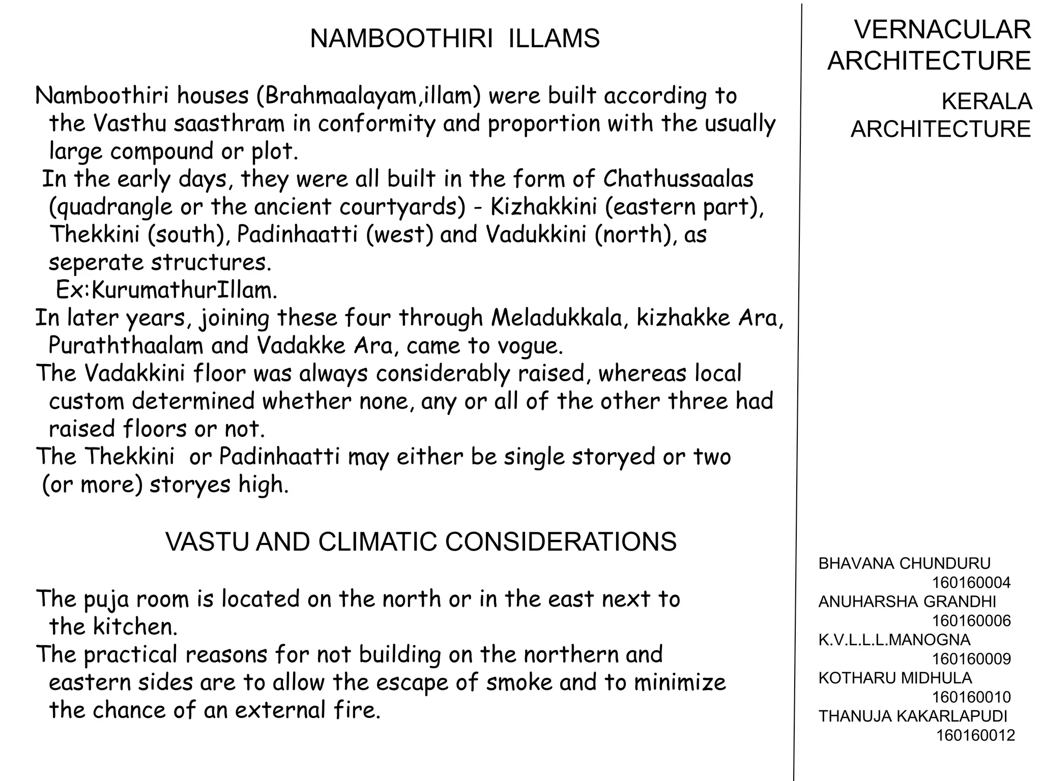 Kerala vernacular architecture | PPTX