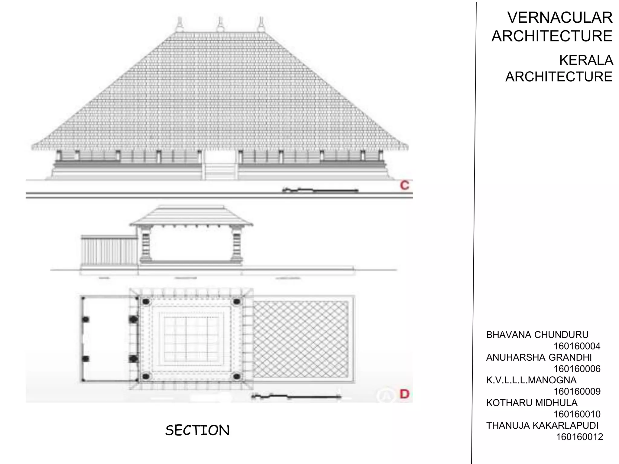 Kerala vernacular architecture | PPTX