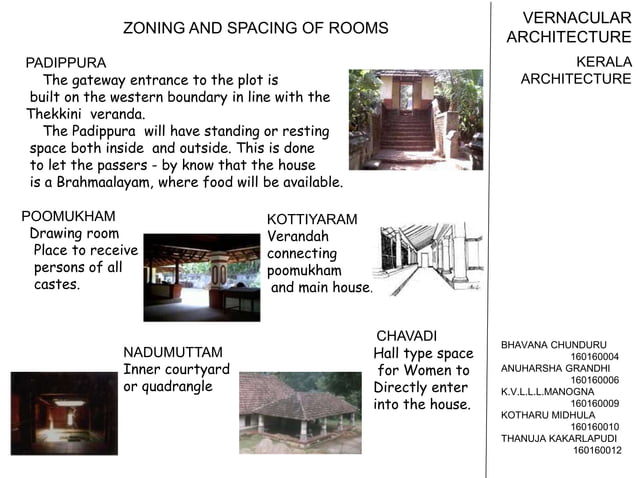 Kerala vernacular architecture | PPTX | Landscaping | Home & Garden