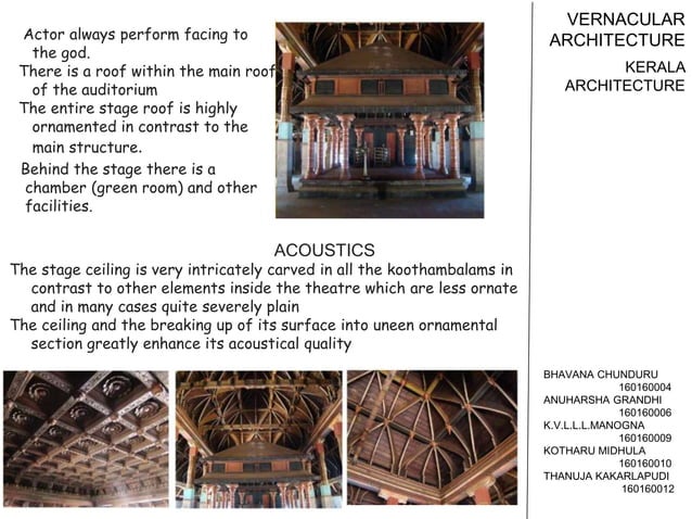 Kerala vernacular architecture | PPTX | Landscaping | Home & Garden