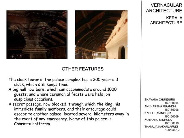 Kerala vernacular architecture | PPTX | Landscaping | Home & Garden