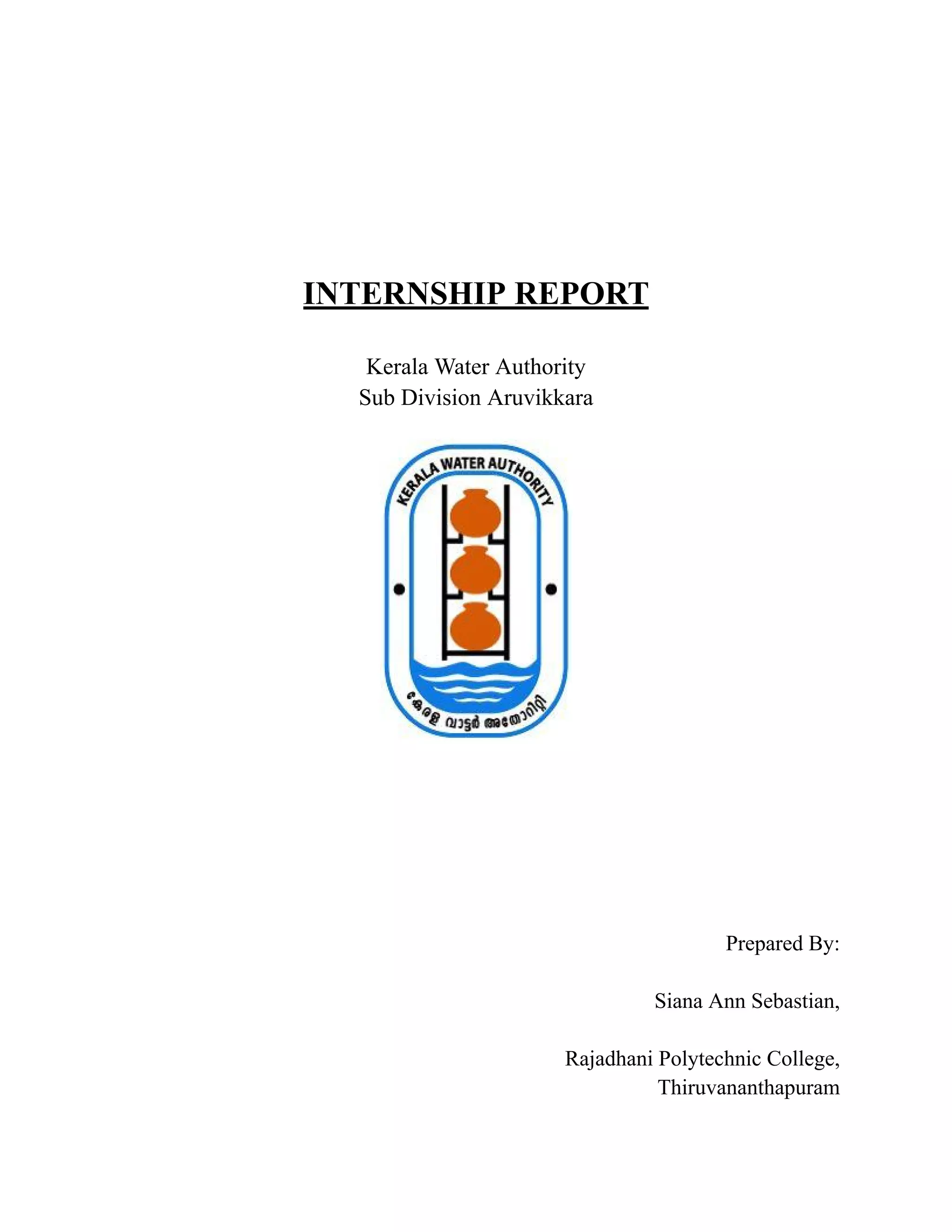 Kerala Water Authority Internship Civil Engineering.pdf