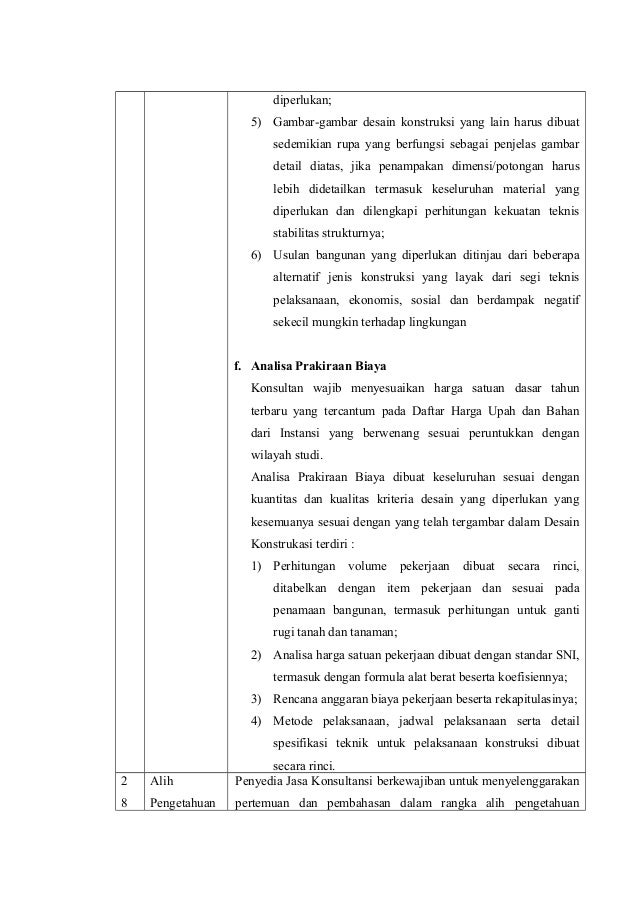 Kerangka Acuan Kerja Gondang Aaf