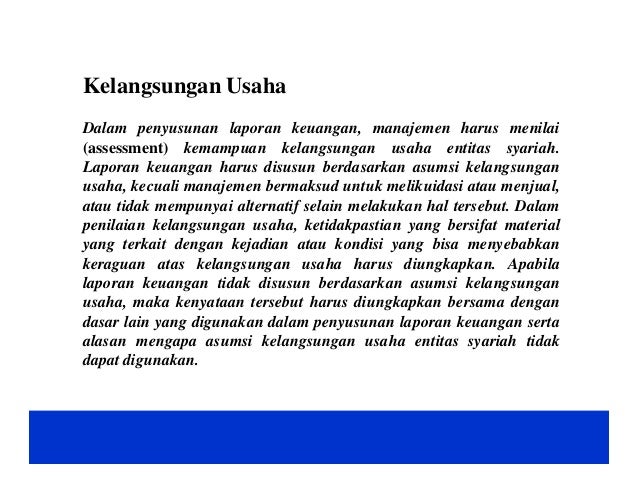 Kerangka dasar penyusunan dan penyajian laporan keuangan 