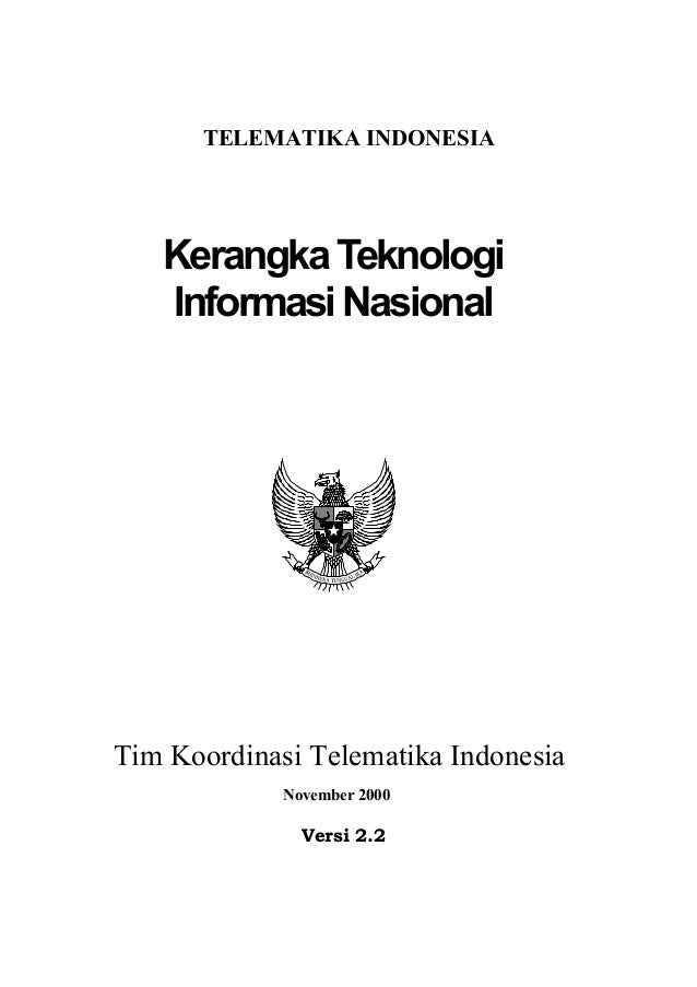 Kerangka Teknologi Informasi Nasional