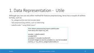 Deep Learning using Keras | PDF