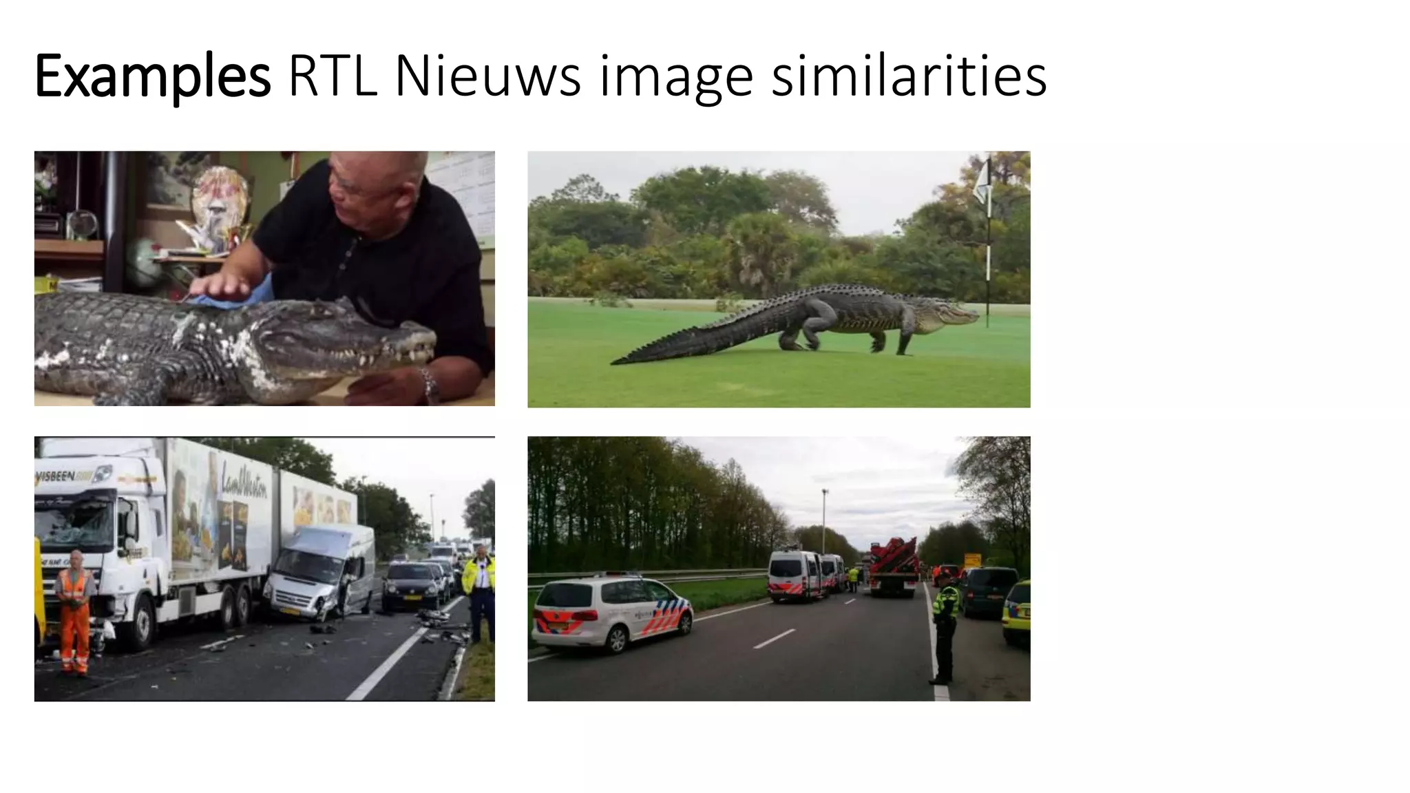 Examples RTL Nieuws image similarities
 