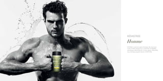HOMME to pierwsza gama Kérastase dla mężczyzn.
Gama została wzbogacona w SYSTEME TAURNINE,
stymulującą mikrokrążenie w skórze głowy ARGININĘ
oraz chroniącą kapitał włosów D-BIOTYNĘ.
KÉRASTASE
Homme
 