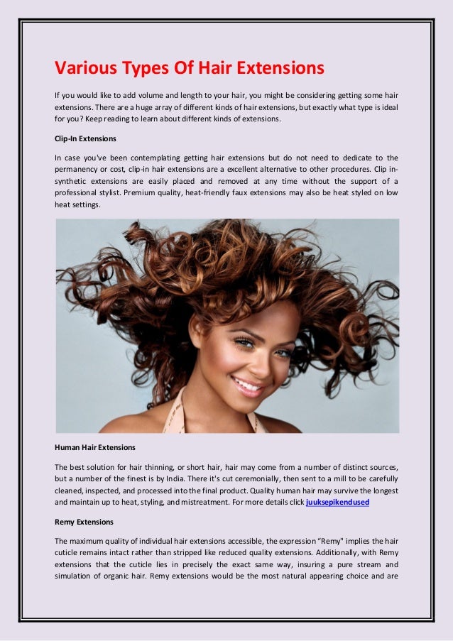 Keratin Hair Extensions