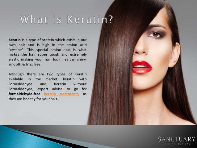 keratin treatment healthy