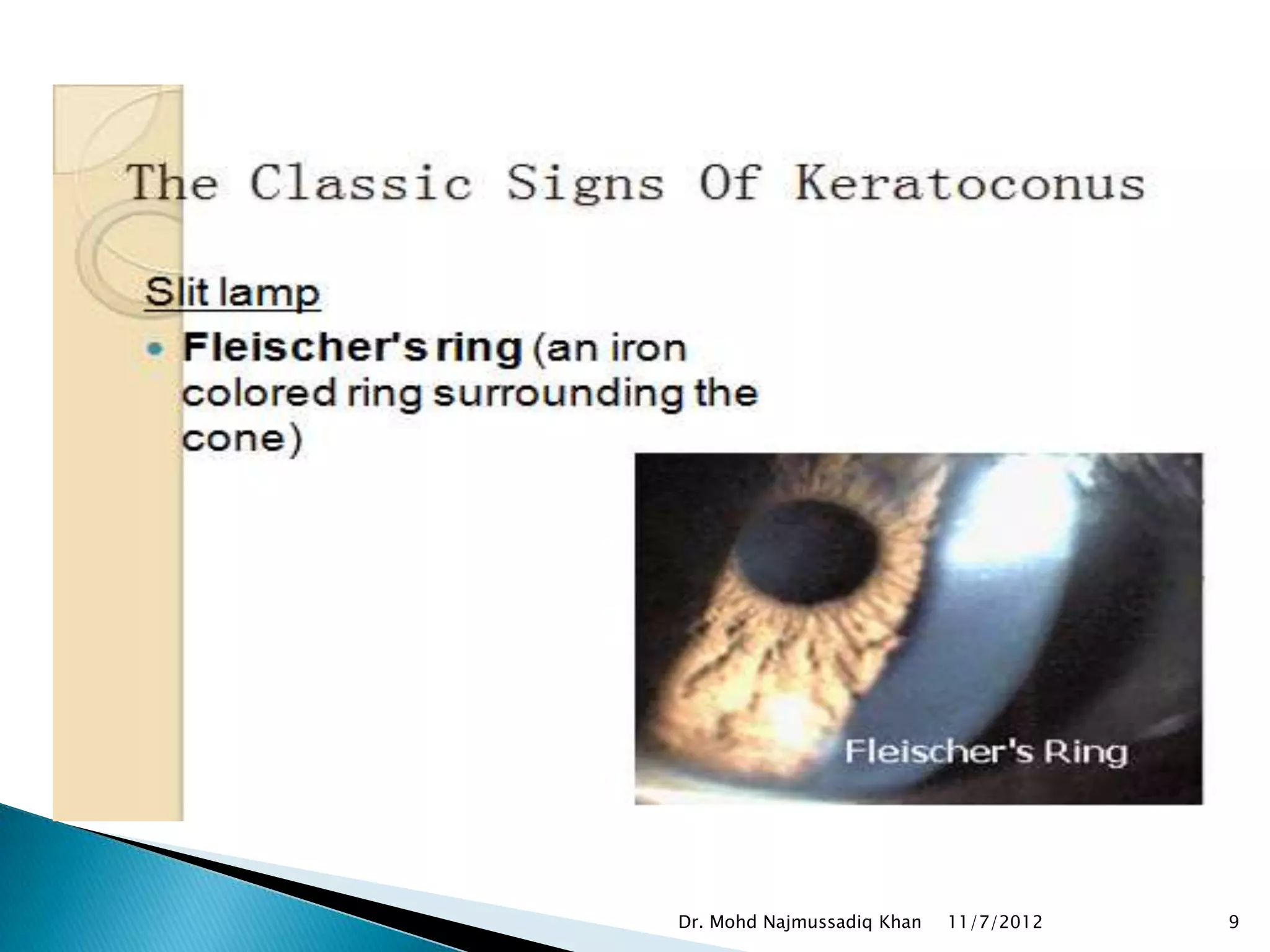 Dr. Mohd Najmussadiq Khan   11/7/2012   9
 