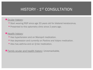 Contact lens for Keratoconus case study | PPT