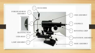 Microscope Forehead Rest Keratometry | PPTX