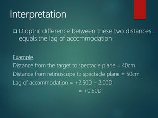 Dynamic Retionoscopy Keratometry and Dynamic Retinoscopy | PPTX
