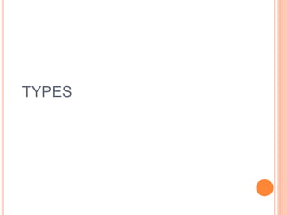 TYPES
 
