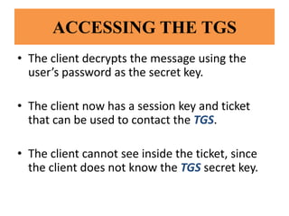 Tgs Key Kerberos | PPTX