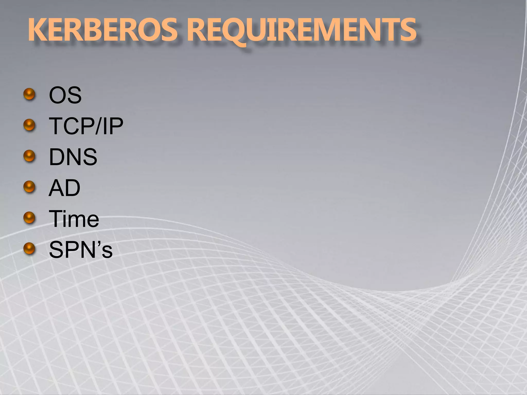 Kerberos presentation | PDF