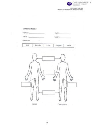 KOD KURSUS : HBEF3103
MOHD FARIS IZRA BIN ISMAIL (840115045017001)
18
 
