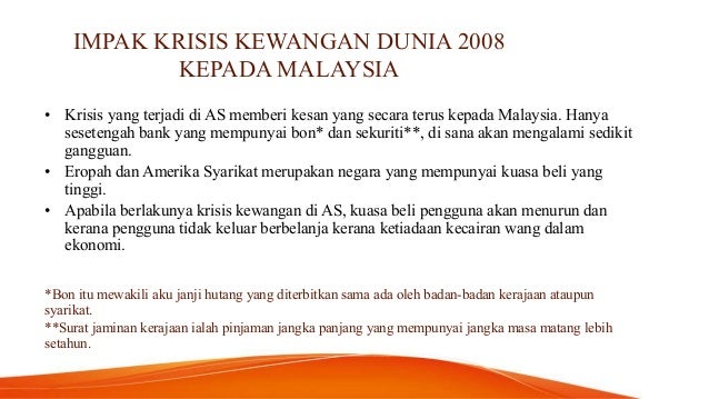 Krisis Kewangan Global