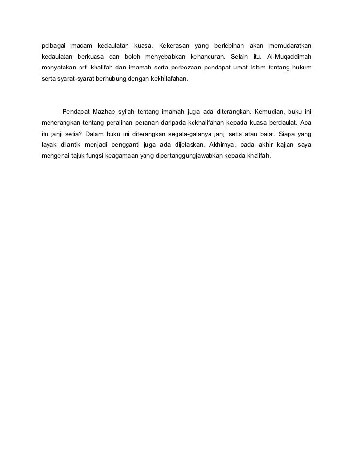 Kerja Kursus Titas Ibn Khaldun