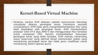 Kernel-based Virtual Machine | PPTX