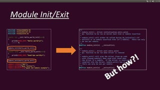 Linux Kernel Init Process | PPT