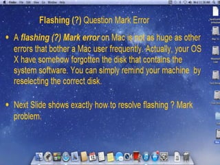 Resolving Kernel panic on Mac OS X | PPTX