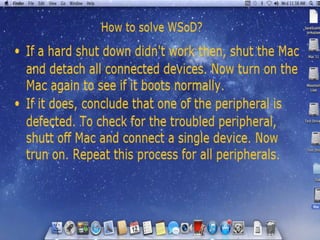 Resolving Kernel panic on Mac OS X | PPTX