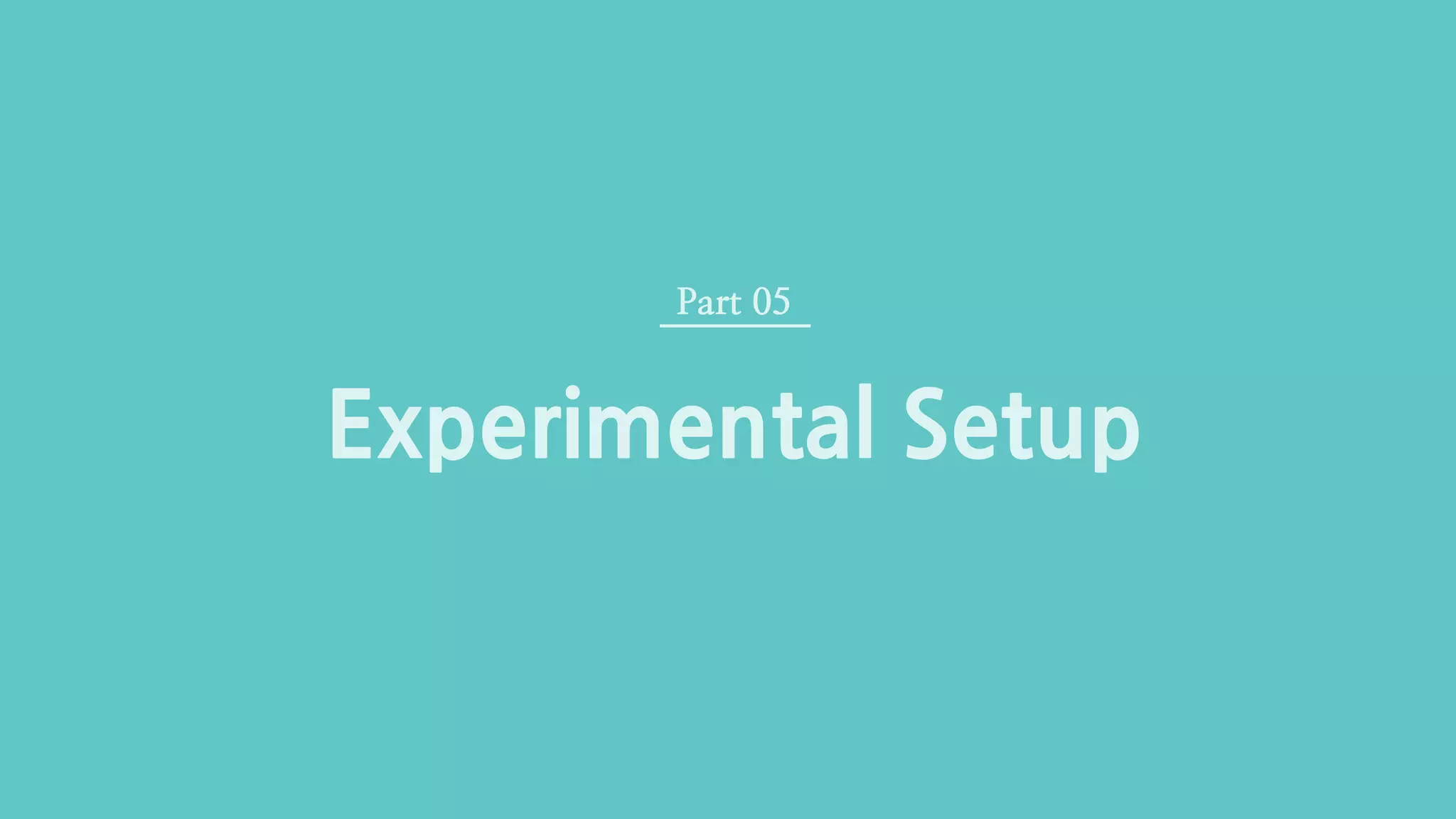 VGLAB 이명규Kernel Predicting Convolutional Networks for Denoising MC Renderings
Experimental Setup
Part 05
 