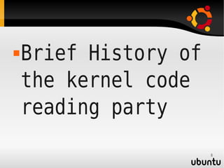 100th Kernel code reading party | PDF