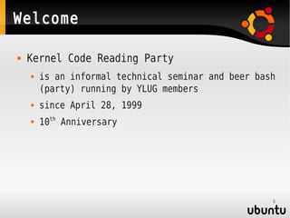 100th Kernel Code Reading Party