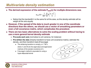 Kernel estimation(ref) | PDF