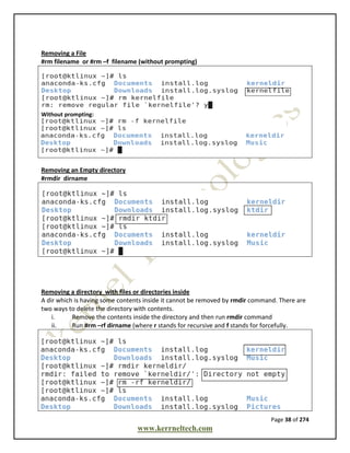 Kernel linux lab manual feb (1) | PDF