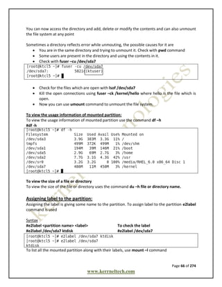 Kernel linux lab manual feb (1) | PDF