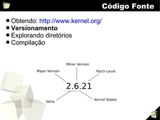 Apresentação sobre o kernel Linux v2.0