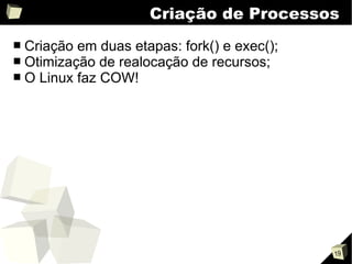 Apresentação sobre o kernel Linux v2.0