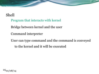 Kernel mode vs user mode in linux | PPT