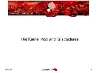 The Kernel Pool and its structures 