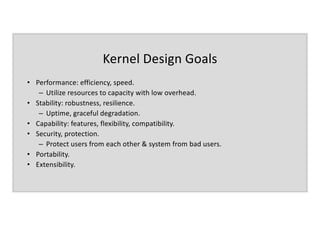 Kernel security Concepts | PDF