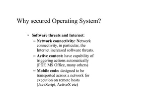 Kernel security Concepts | PDF