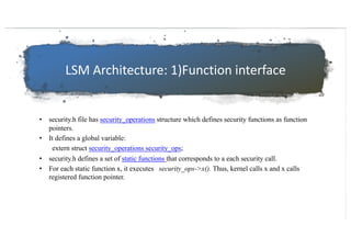 Kernel security Concepts | PDF